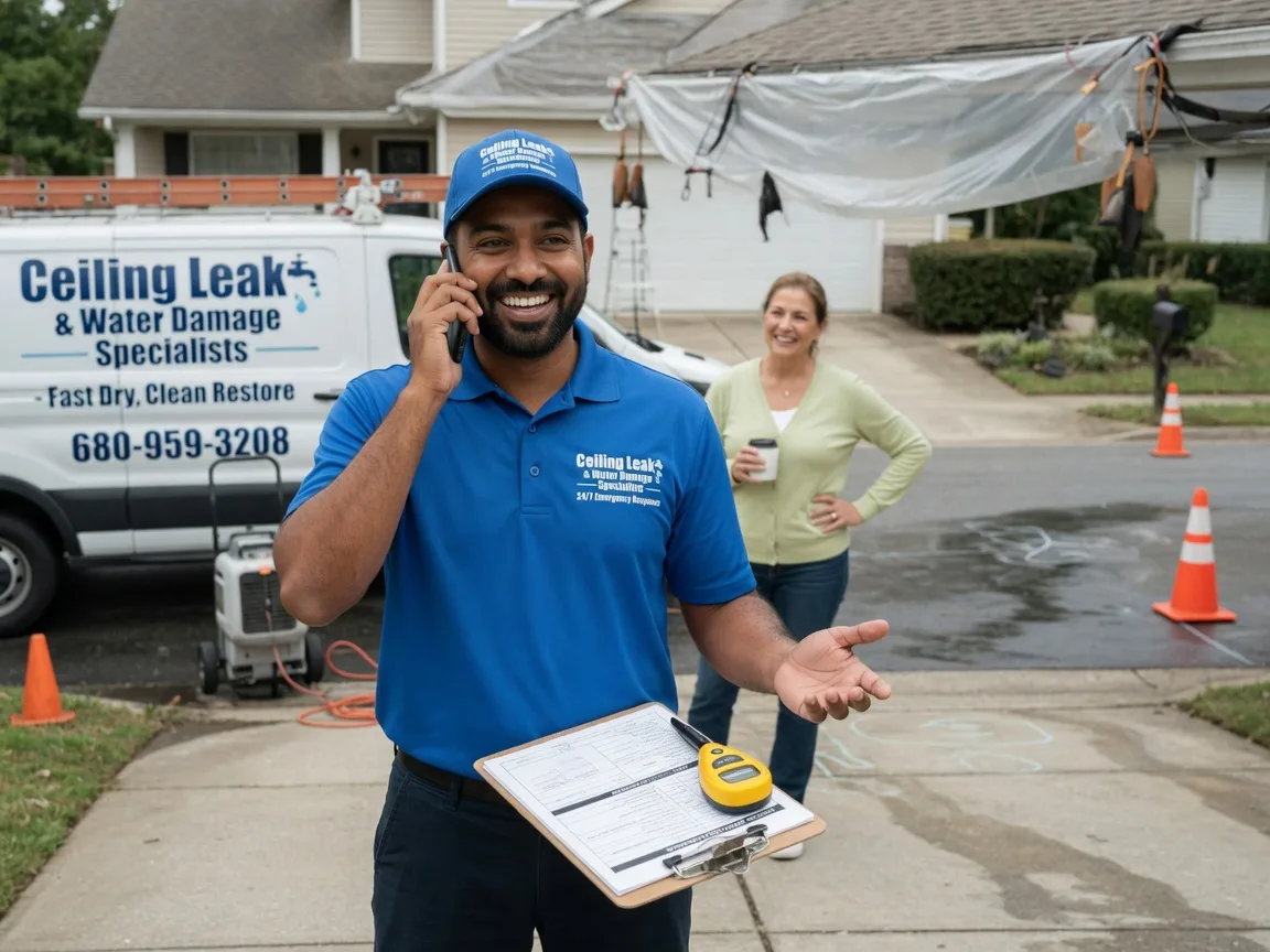 Ceiling Leak Cleanup American Canyon, CA FAQs